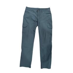 KÜHL Women’s Technical Pants 10R  Dark Slate Blue Hiking Gorpcore Rollup